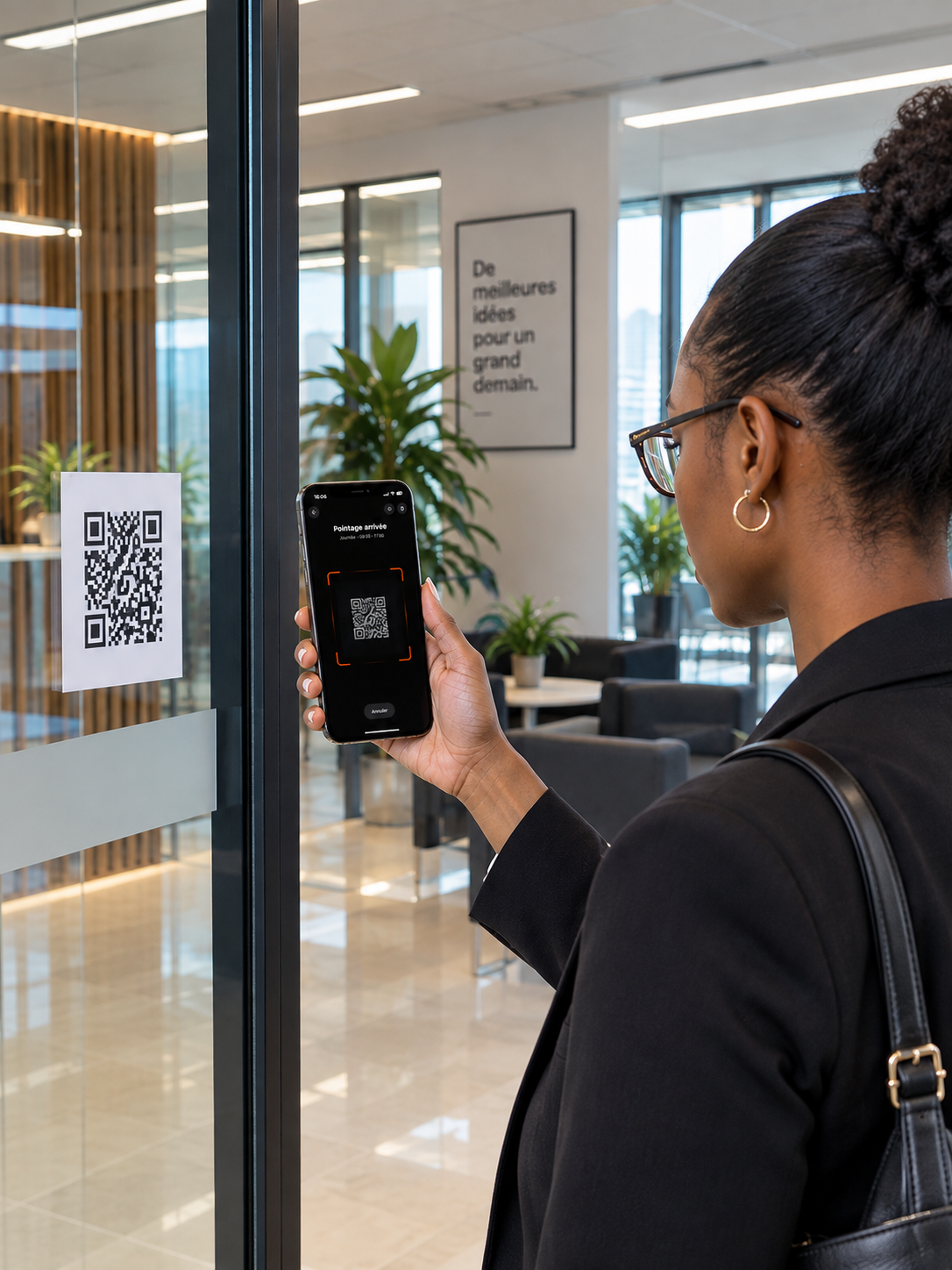 Application Korhi Scan — pointage du jour